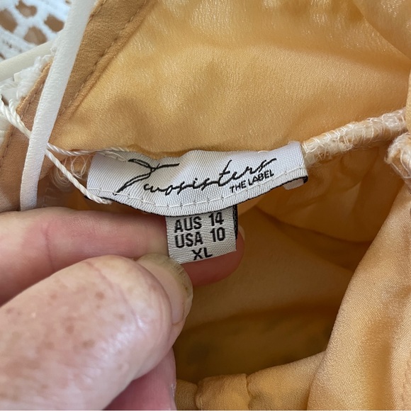 Two Sisters the label Mendoza fairycore wedding dress New XL - Picture 11 of 14